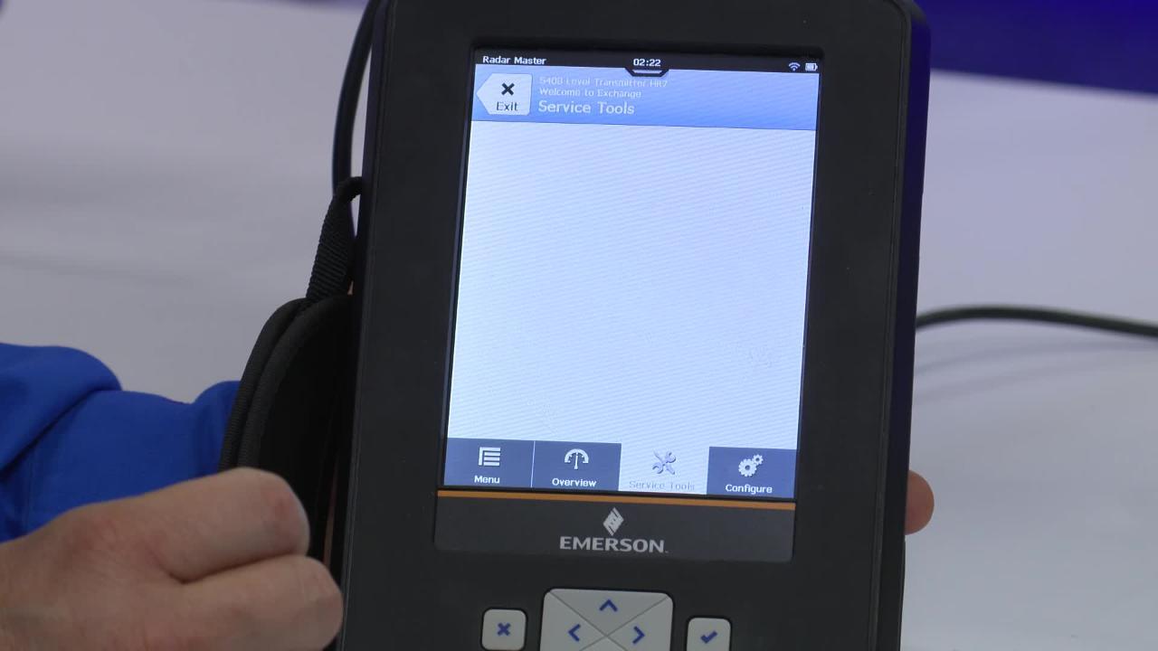 AMS Trex 및 Radar Master로 Rosemount 레이더 장치 구성