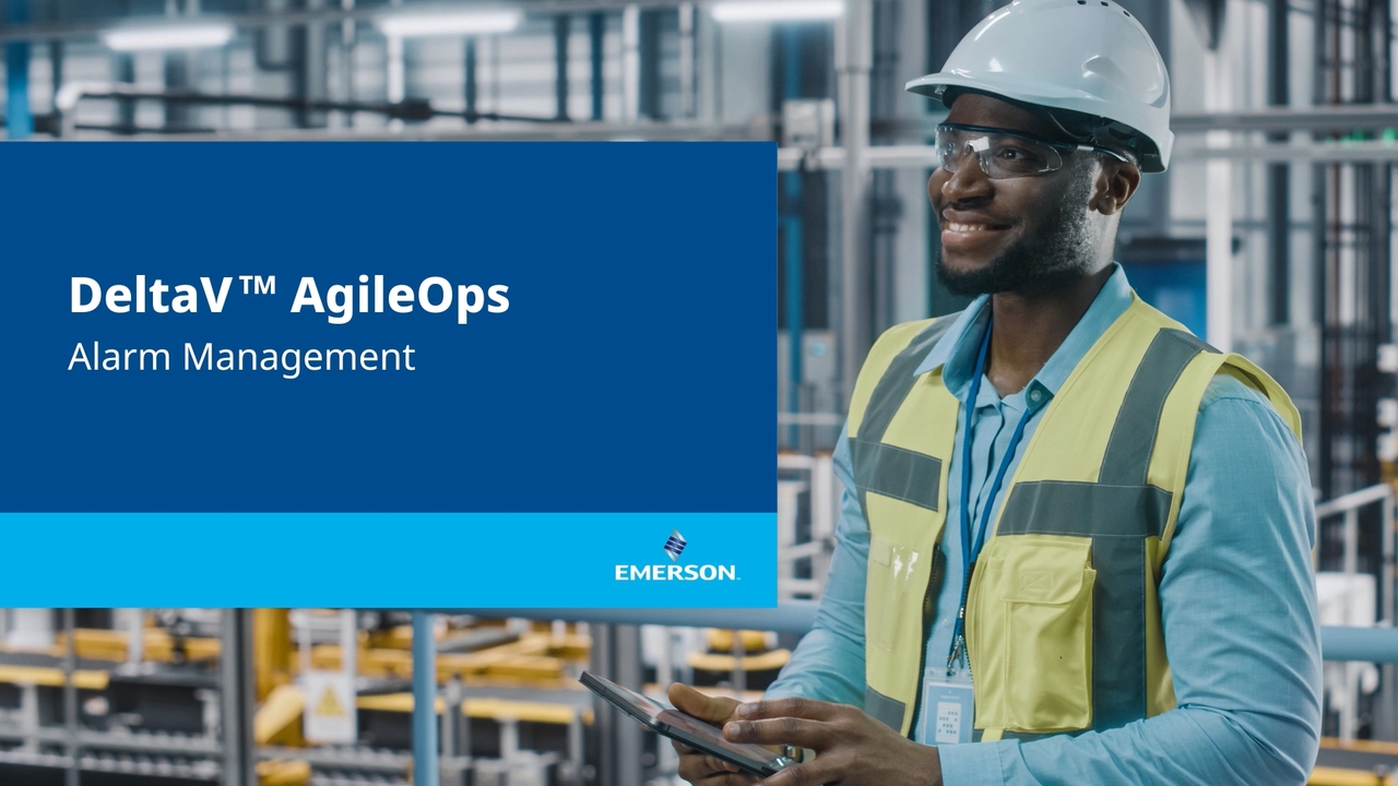 DeltaV AgileOps 알람 관리