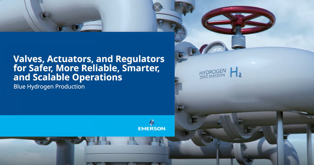 블루 수소 밸브, 레귤레이터 및 액추에이터 솔루션