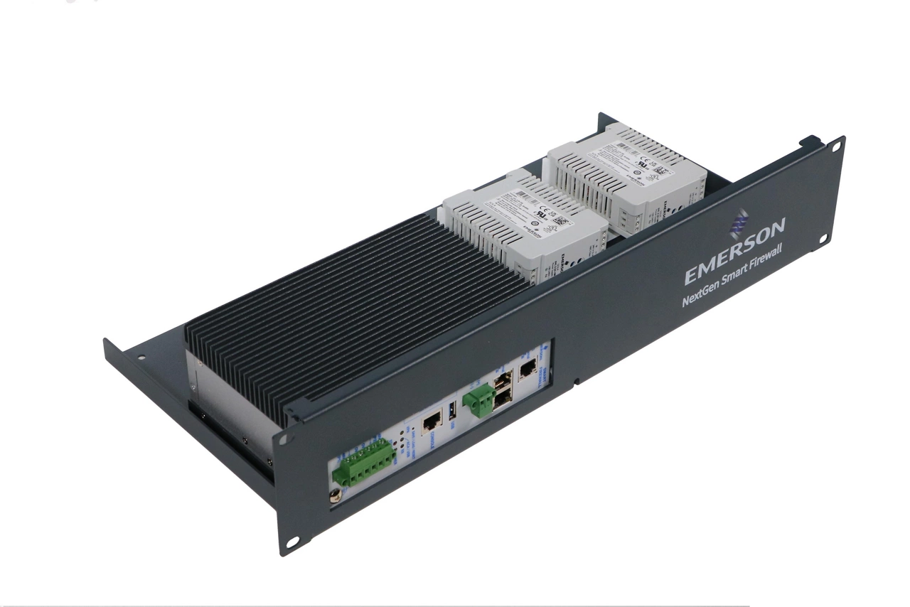 Emerson’s new perimeter security for the DeltaV DCS, NextGen Smart Firewall