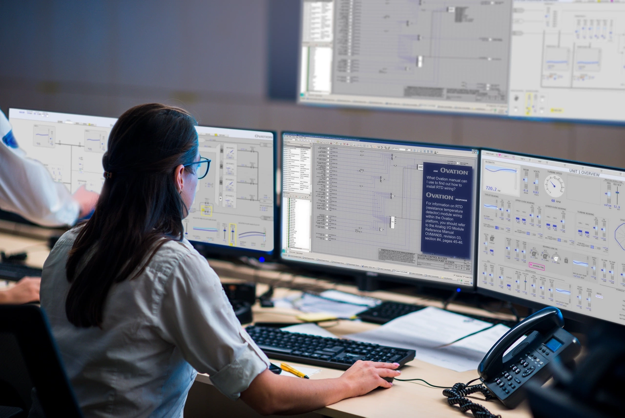 Emerson's Ovation 4.0 Automation Platform with GenAI