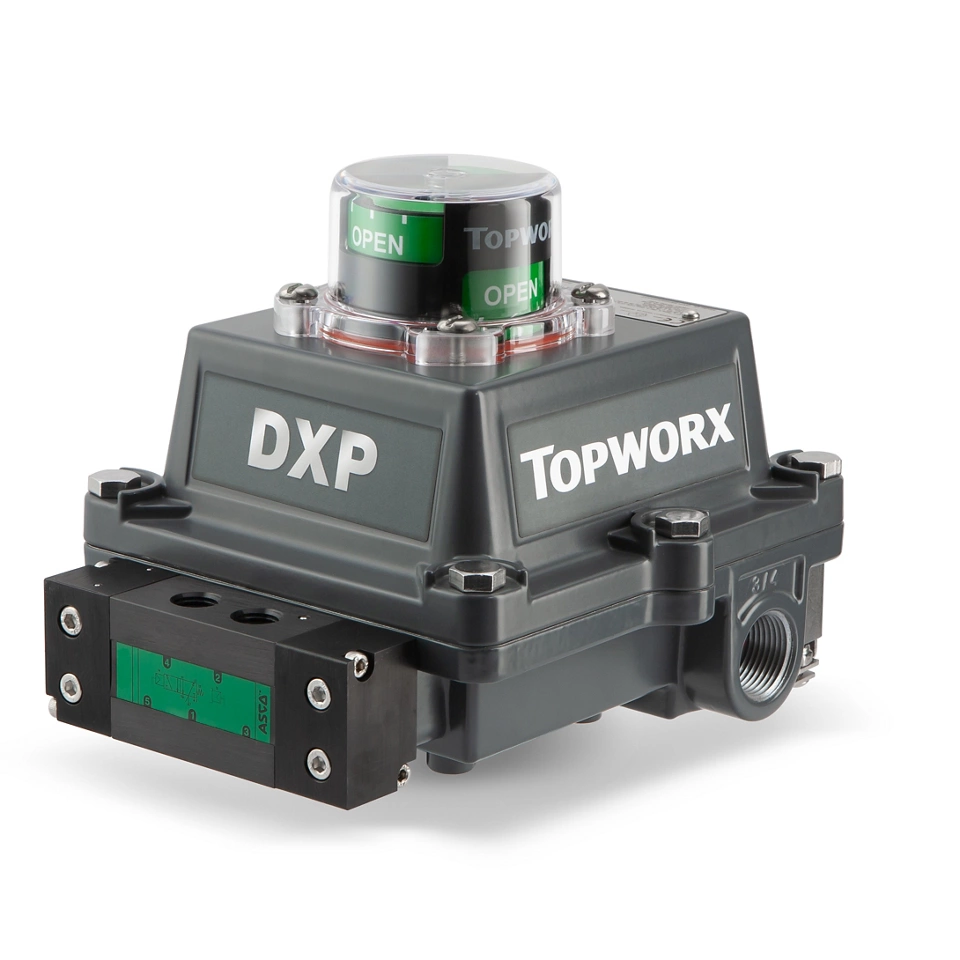 HART 7을 탑재한 TopWorx™ DX-시리즈 밸브 제어기 모델 DX PST