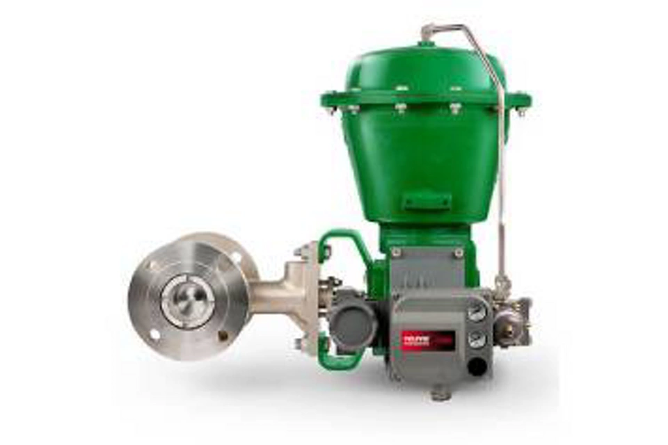 Fisher V500 편심 플러그 밸브