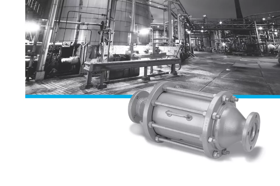  화염 방지기 기술 데이터 시트