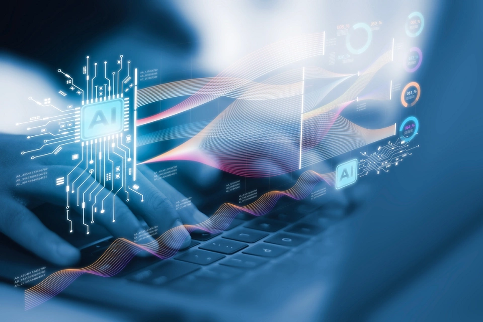 AI or Artificial intelligence concept. Businessman using computer use ai to help business and used in daily life, Digital Transformation, Internet of Things, Artificial intelligence brain, ChatGPT,; Shutterstock ID 2351299523; purchase_order: Enterprise MARCOM; job: Public Relations Images; client: Various; other: Requested by Jacqueline Moreno