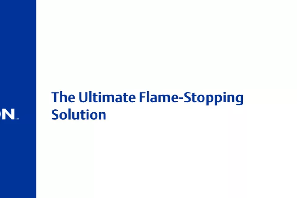  궁극의 화염 차단 솔루션