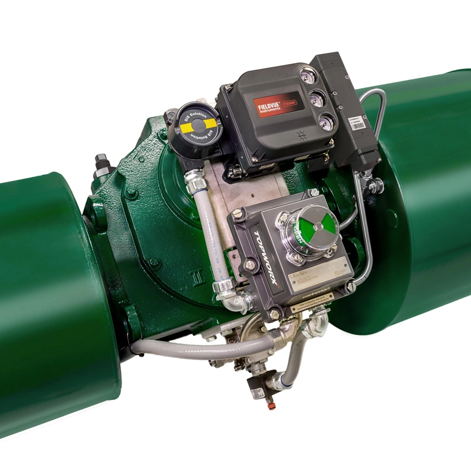 Fisher™ FIELDVUE™ DVC6200 SIS 디지털 밸브 컨트롤러
