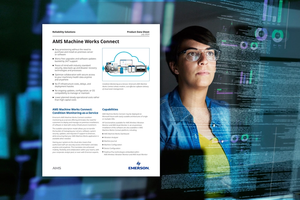 AMS 머신 웍스 연결