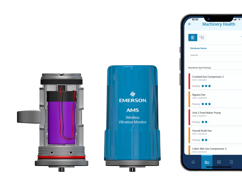 AMS Wireless Vibration Monitor