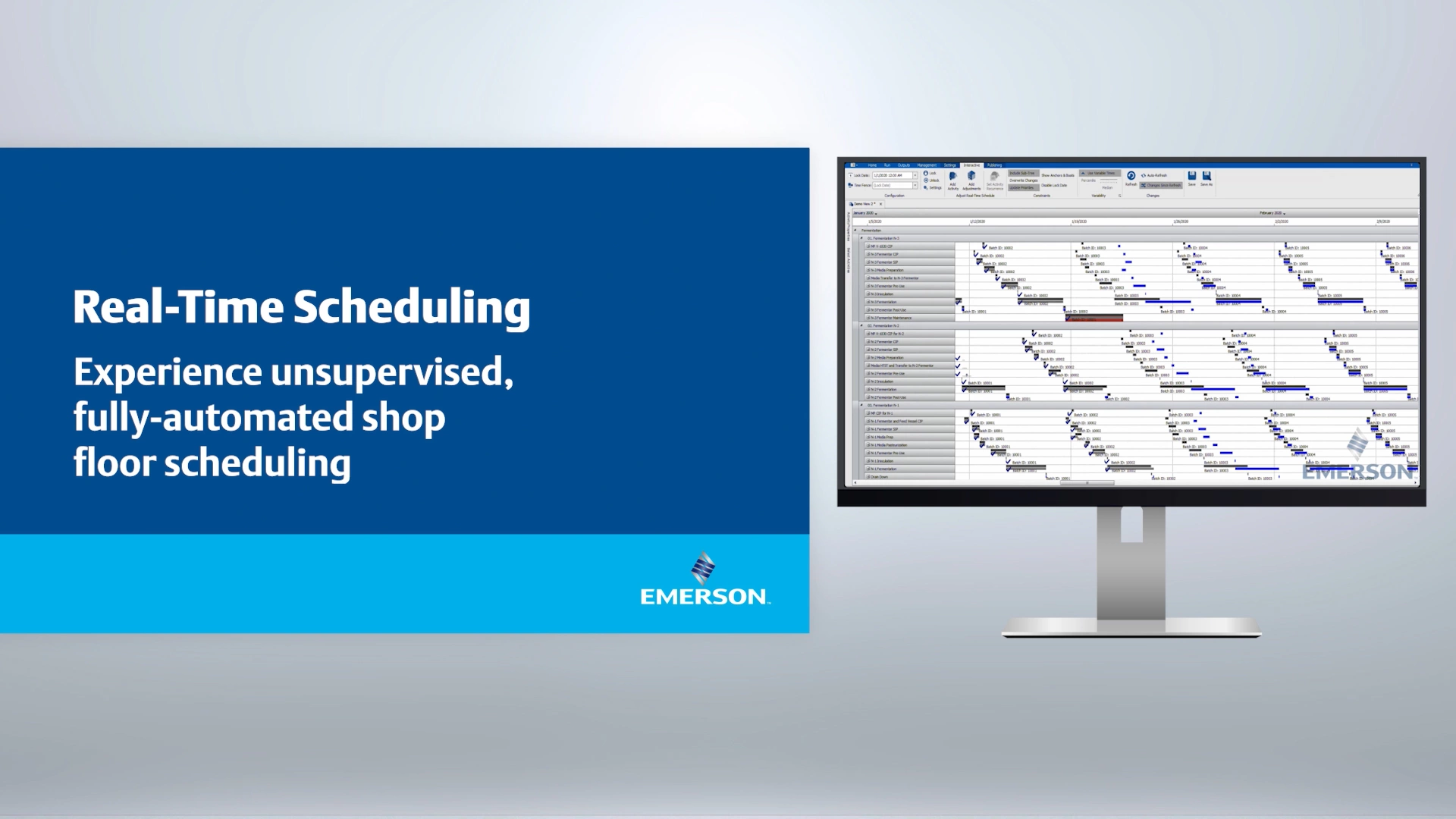 Fully-Automated Shop Floor Scheduling