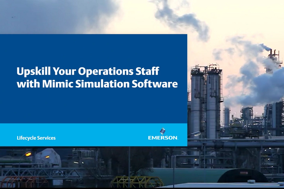 Mimic 시뮬레이션 소프트웨어로 작업자 역량 강화