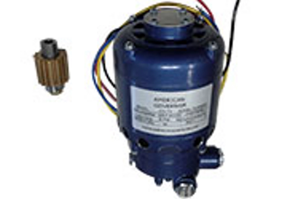 새 Bodine 모터 교체