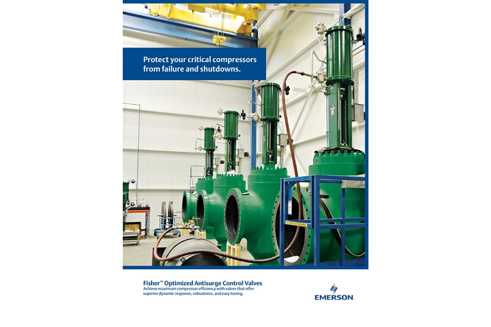 브로슈어: 최적화된 서지 방지 제어 밸브