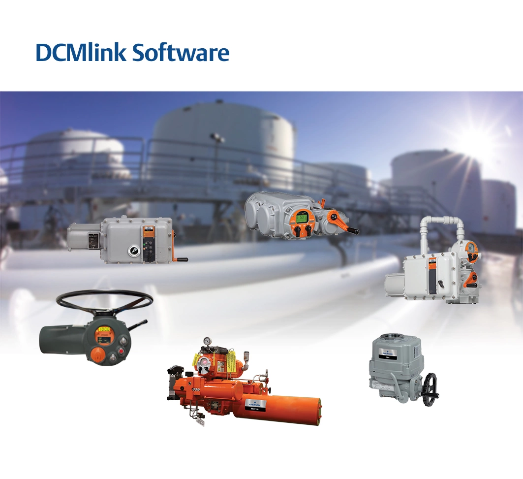 DCMlink Software for Electric Valve Actuators