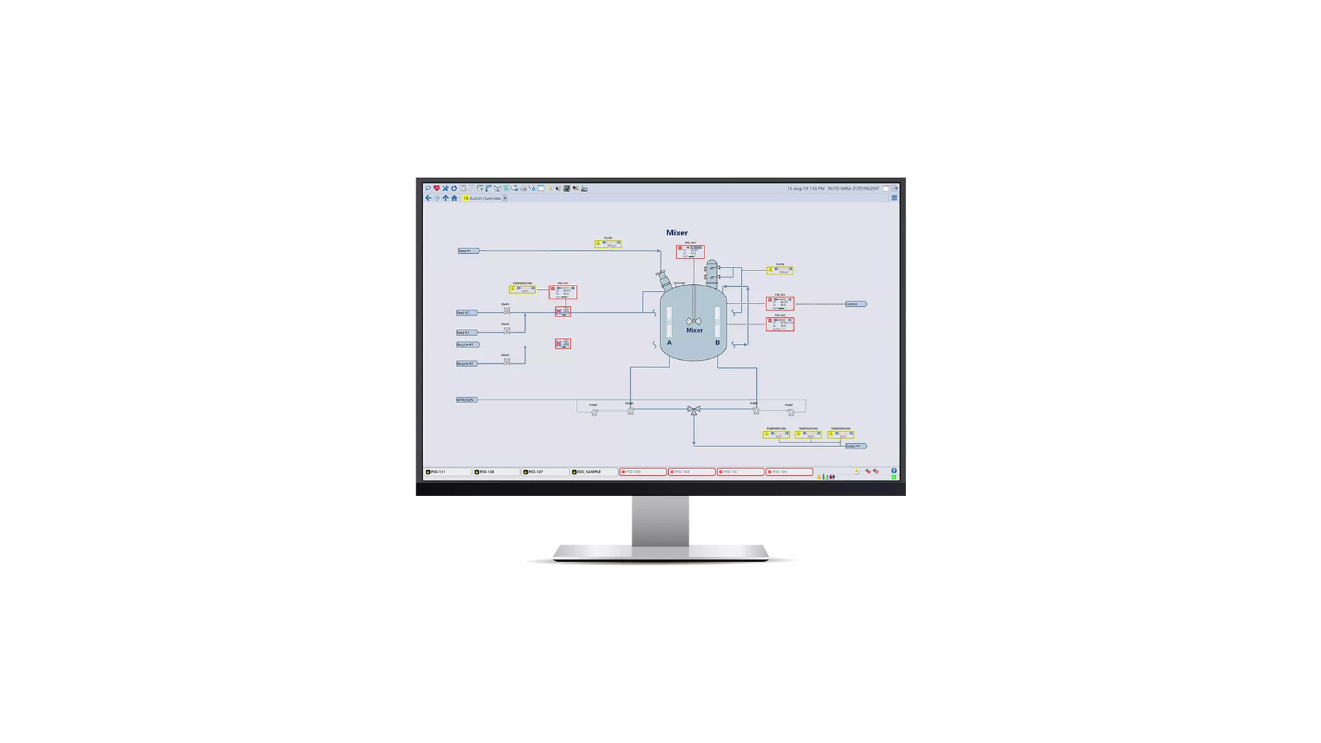 DeltaV DCS Screen