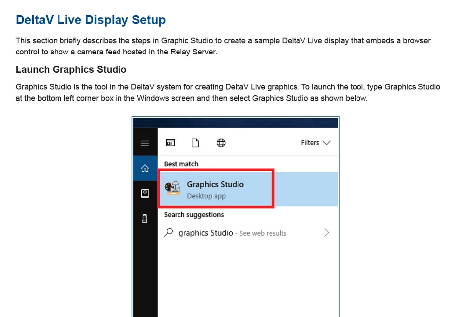 DeltaV Live 통합 가이드