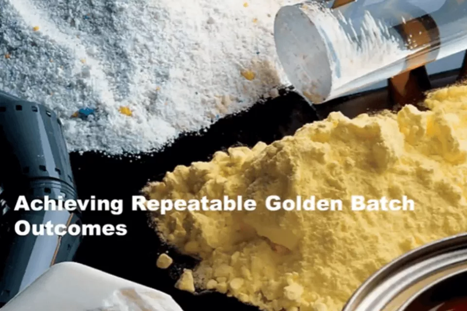 반복 가능한 화학 제조 배치 공정 운영