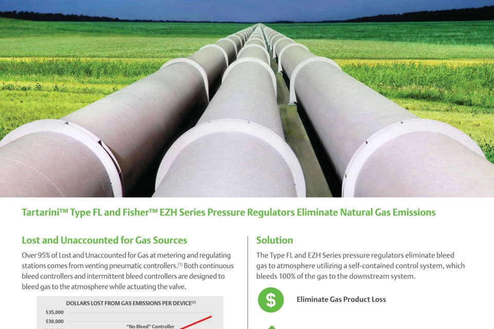 천연가스 배출 제거