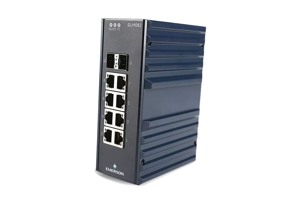 산업용 10포트 PROFINET 관리형 기가비트 이더넷 스위치