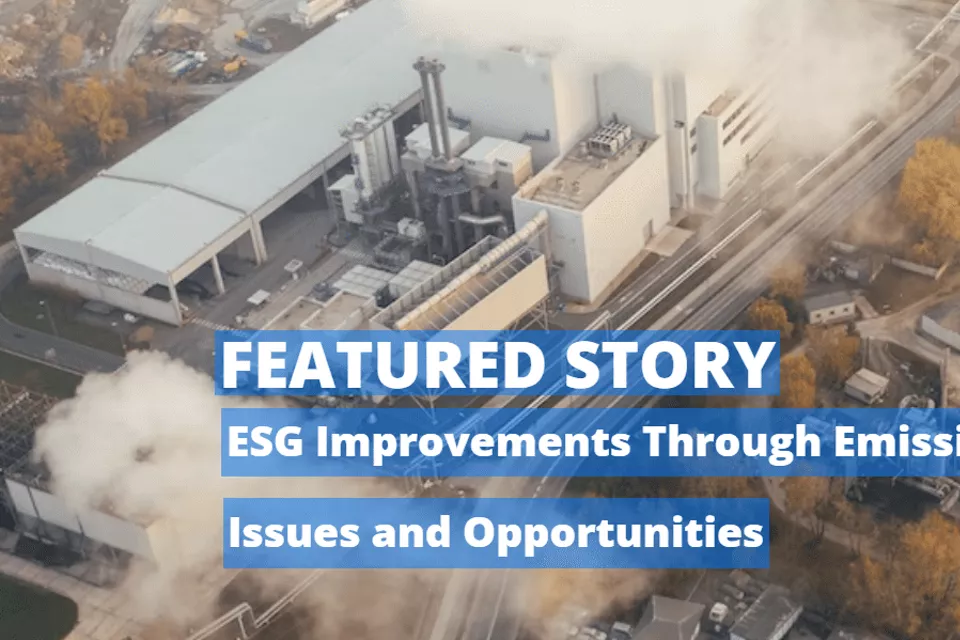 배출 저감을 통한 ESG 개선: 문제점과 기회
