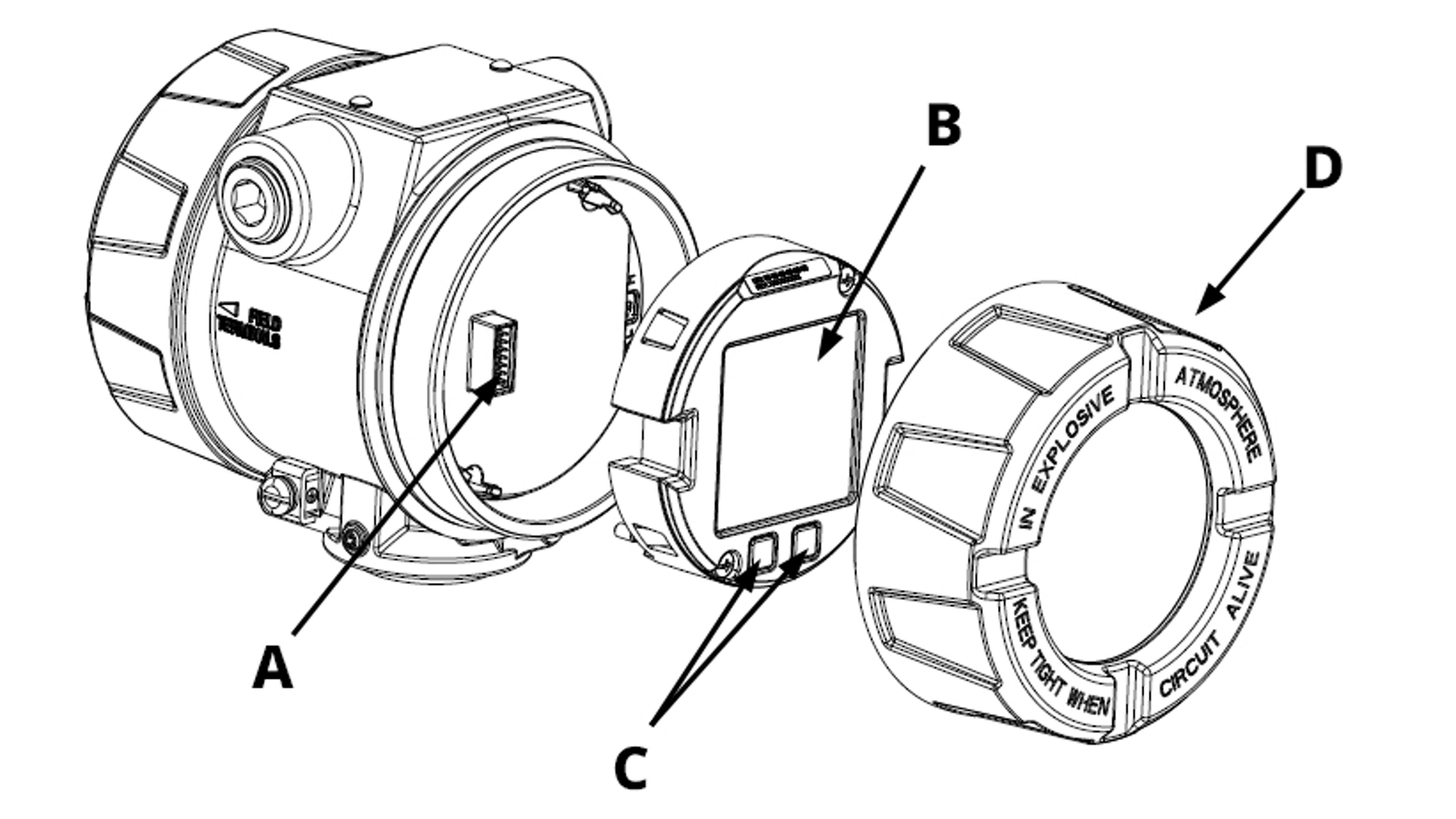 4051S Manual - LCD Display Assembly