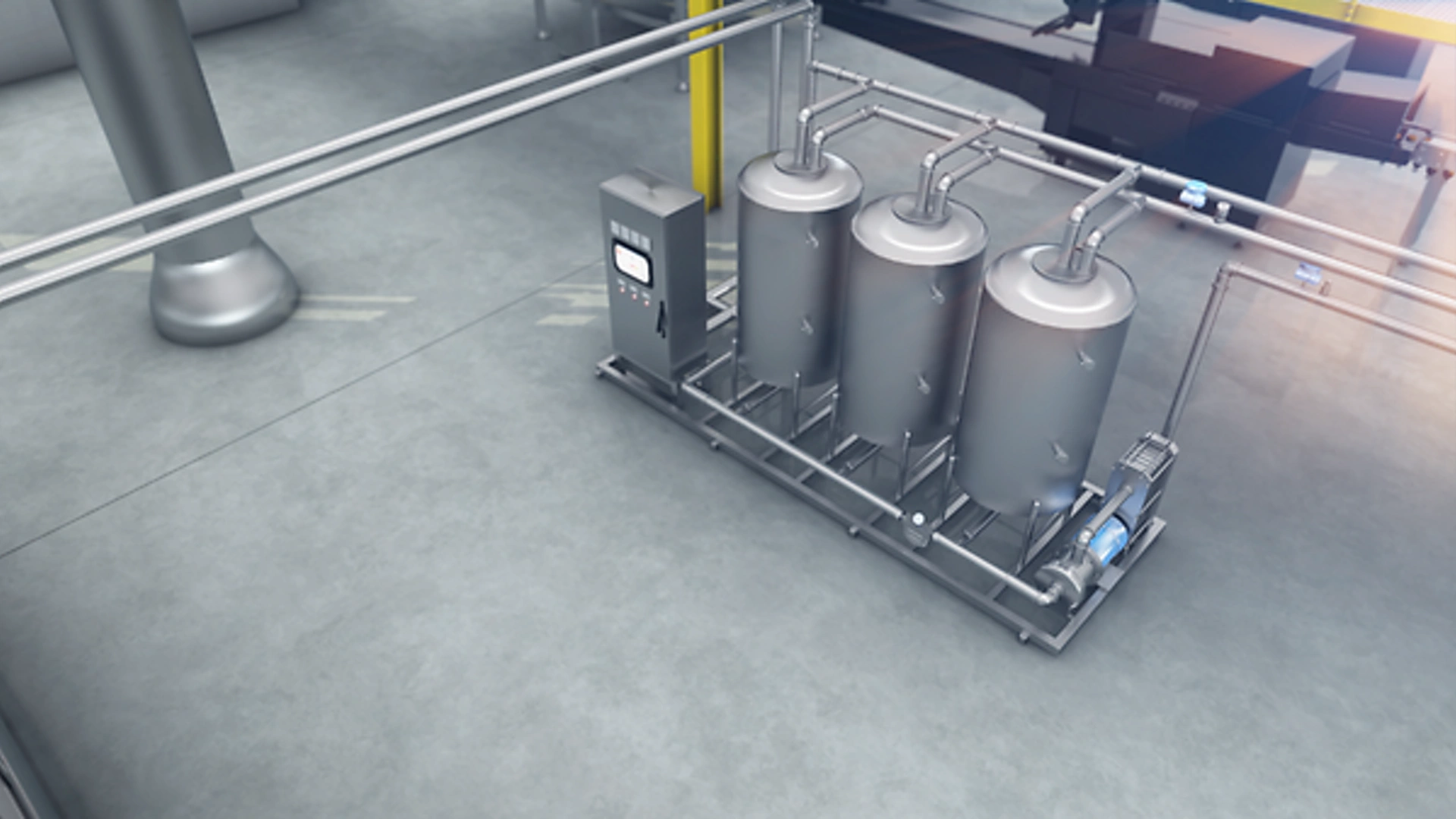Density Measurement for Fermenter Cleaning