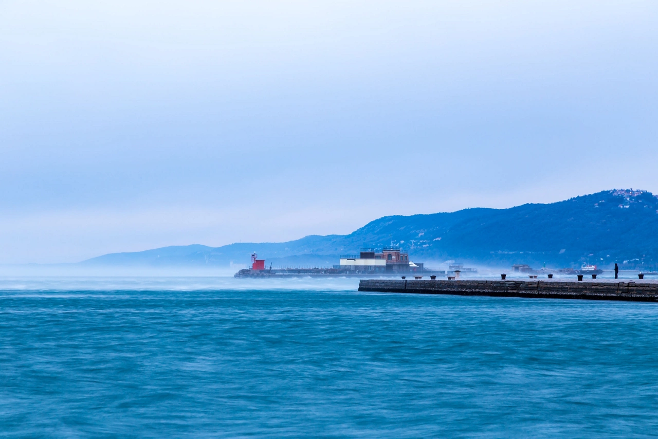 evening on the bay of Trieste