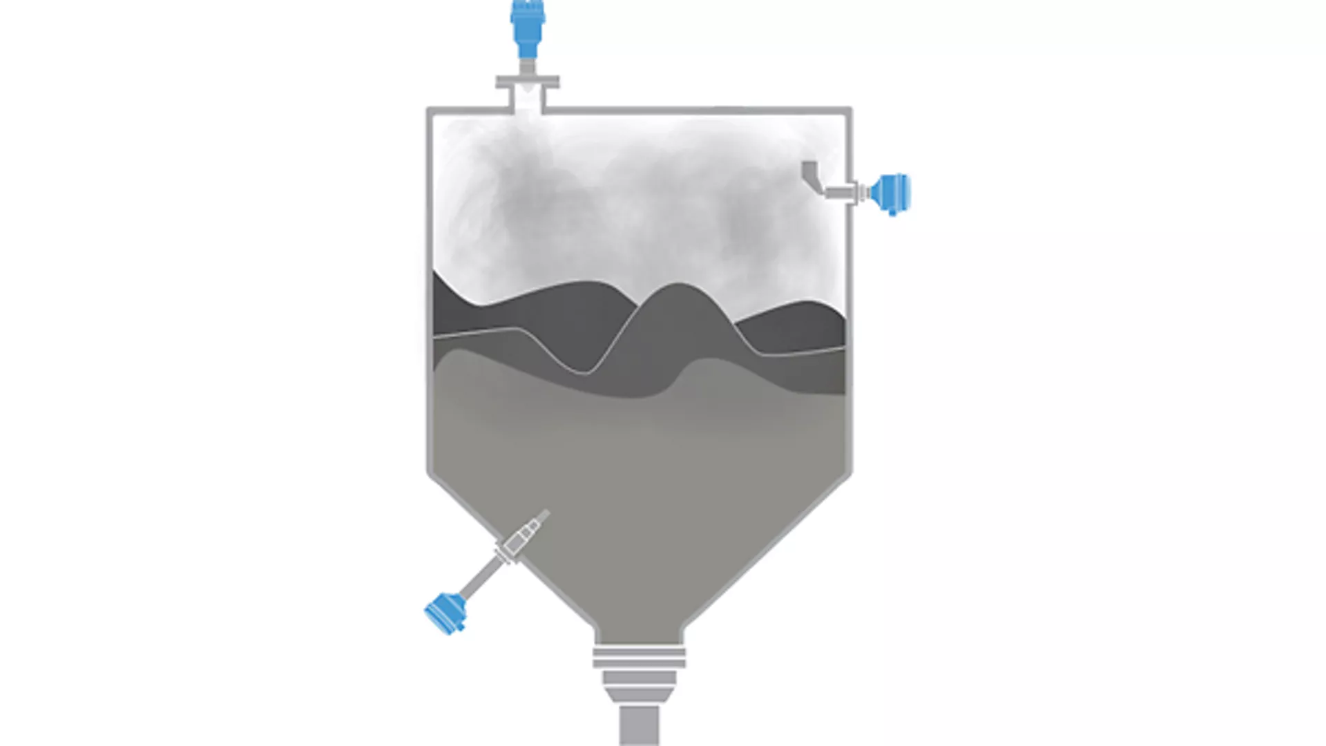 Level Measurement for Powdered Metal