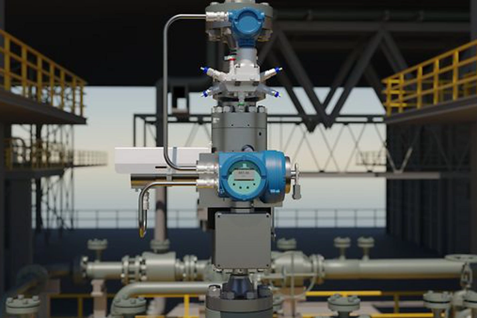 발전을 추진하는 Emerson은 Roxar 2600 다상 유량계에 Roxar™ 5726 다상 트랜스미터를 추가합니다​​​​​​​