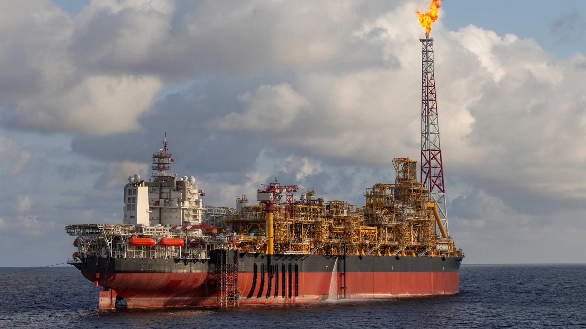 FPSO Kaombo Sul at offshore Angola