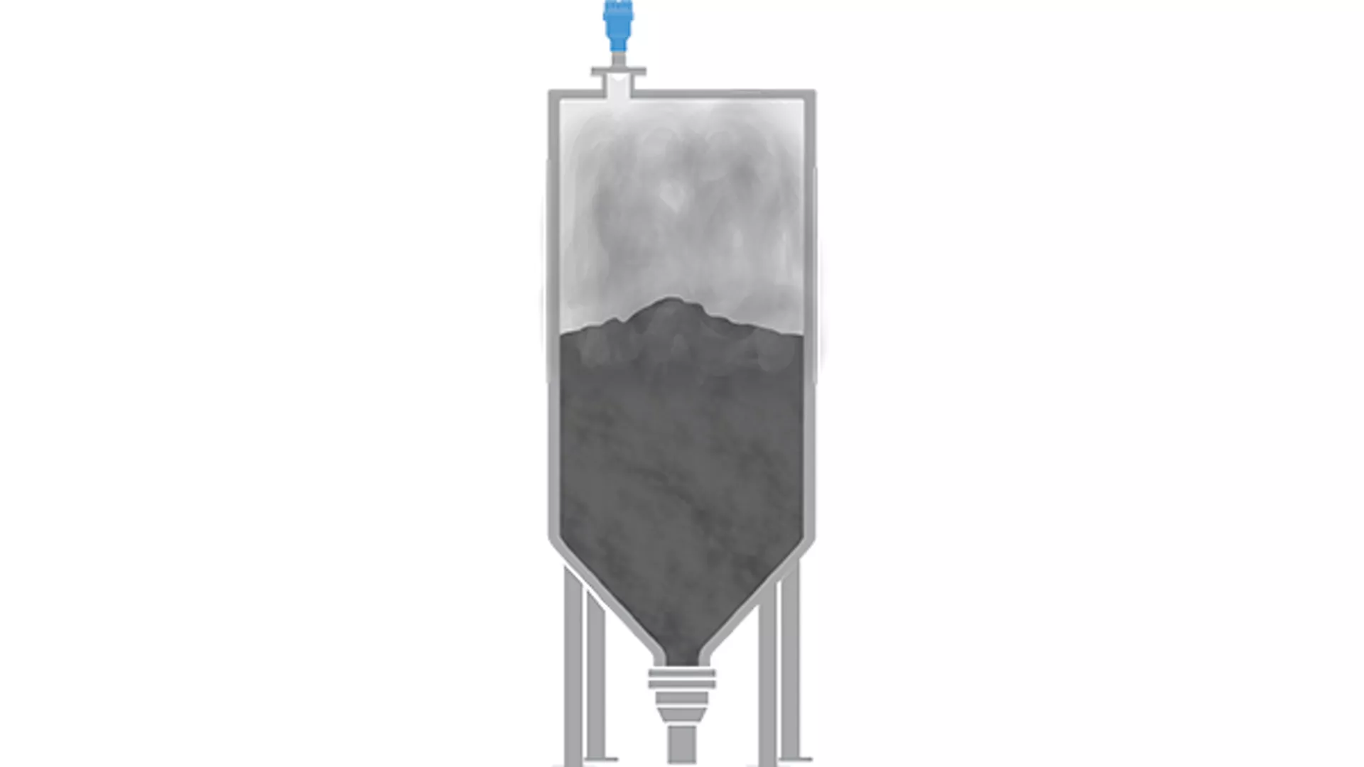 Level Measurement for Fly Ash Storage Tanks in Wastewater Plants