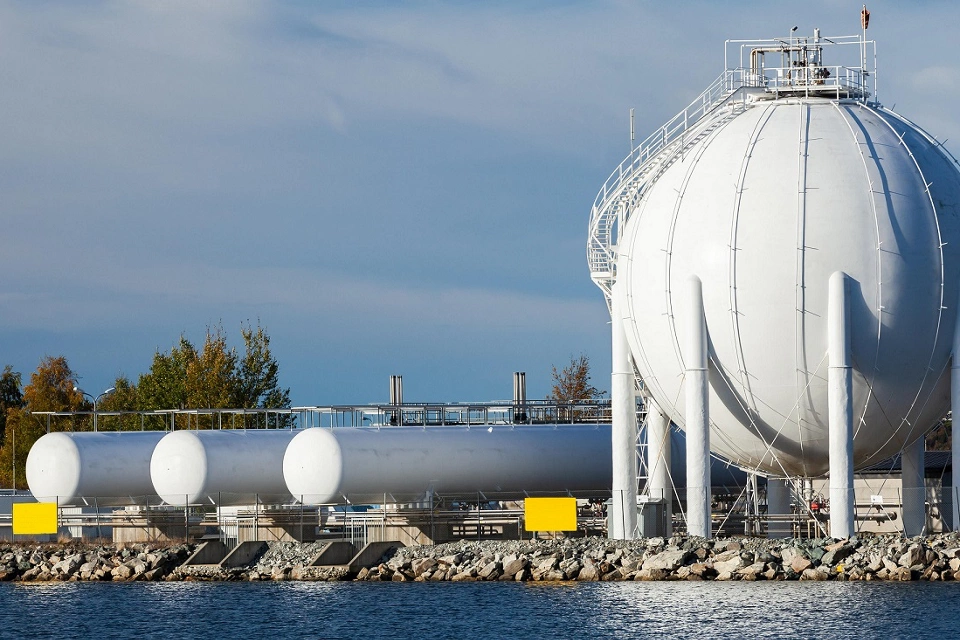 액화 석유 가스(LPG) 탱크에서의 레벨 측정