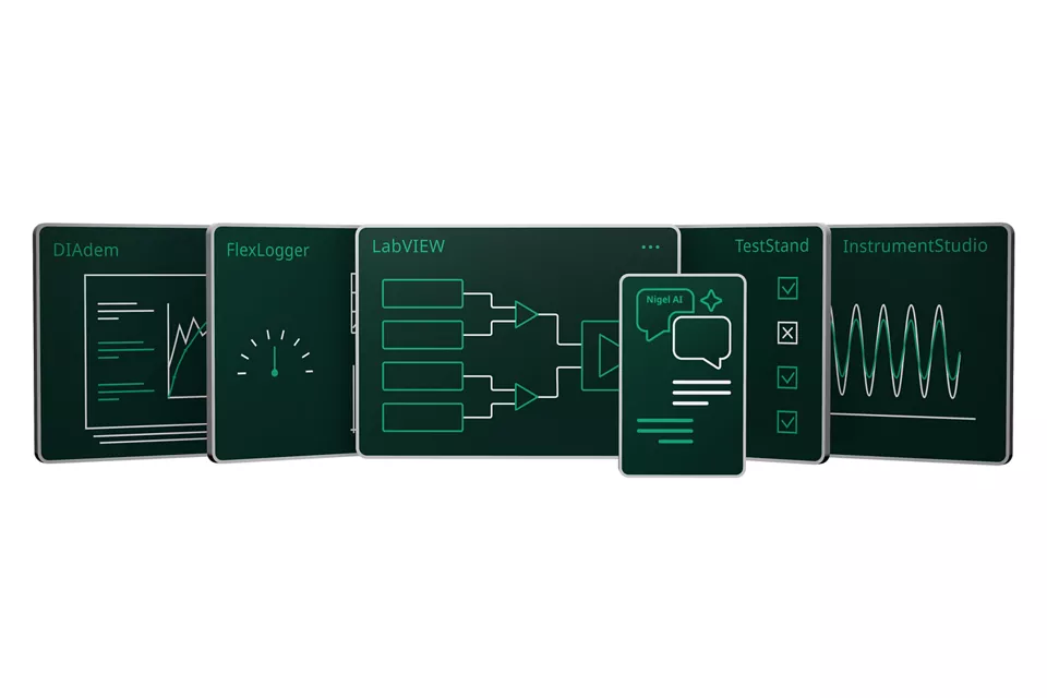 테스트 및 측정 자동화 세트