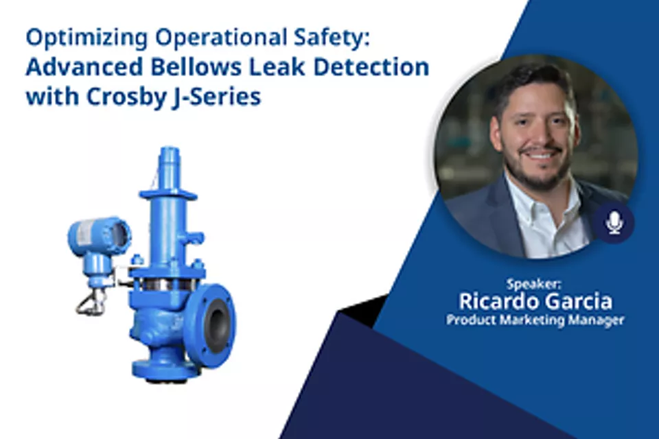 Crosby™ 벨로우즈 누출 감지 웨비나