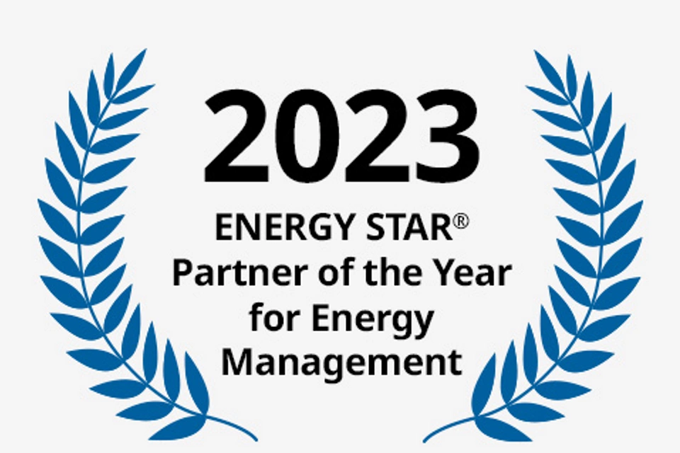 에너지 관리 부문에서 올해의 ENERGY STAR® 파트너로 선정됨