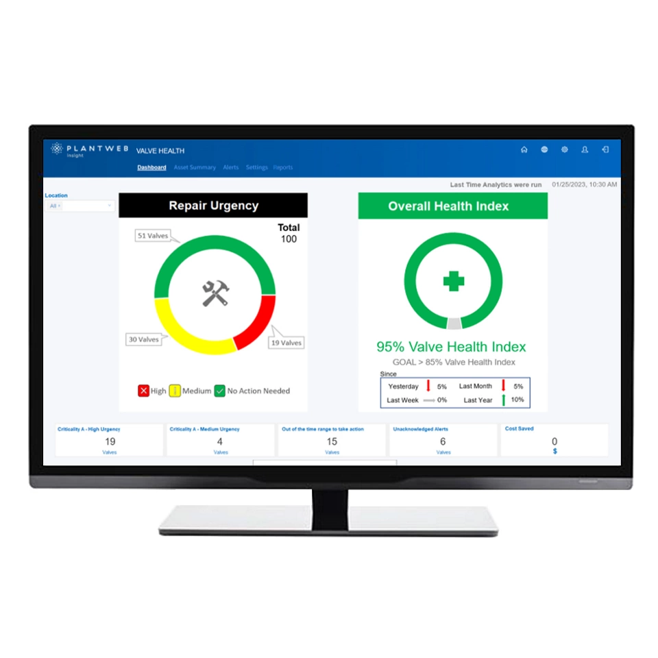 Fisher™ ValveLink™ 소프트웨어