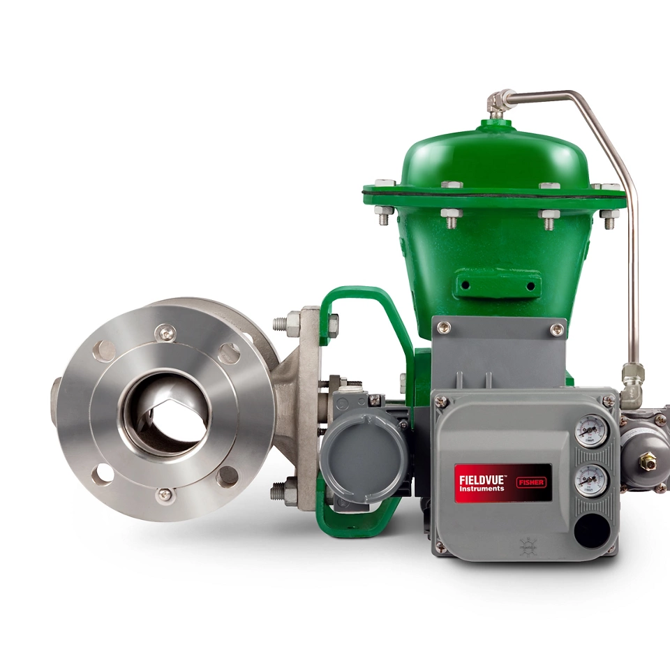 Fisher™ Vee-Ball™ V300 플랜지형 제어 밸브