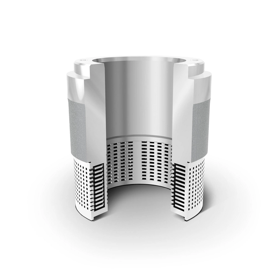  Fisher™ WhisperFlo 공기역학적 소음 감쇠 트림