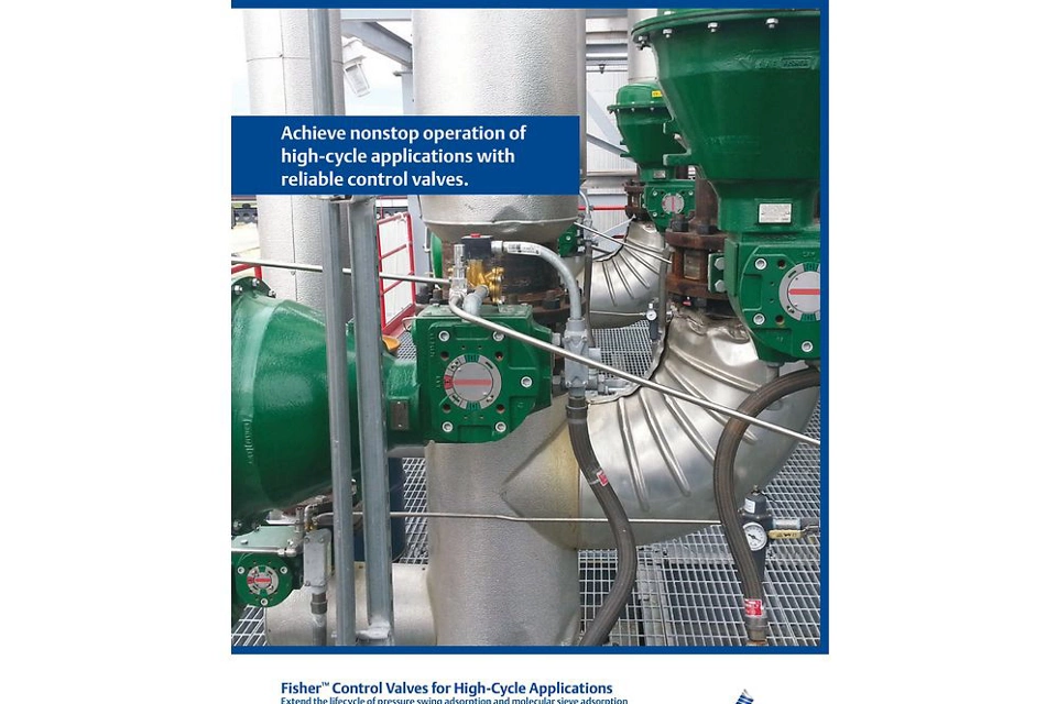 브로슈어: 사이클이 긴 응용 분야를 위한 Fisher 제어 밸브