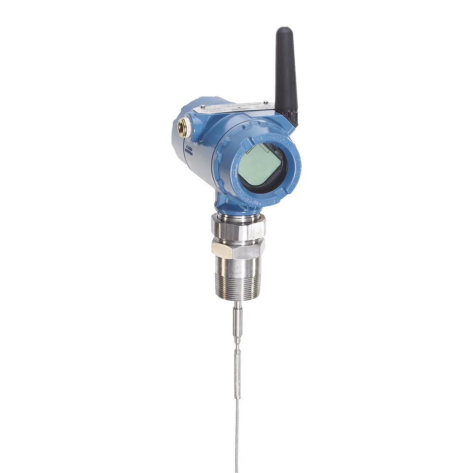 Rosemount™ 3308 무선 레벨 트랜스미터 - 유도파(Guided Wave) 레이더