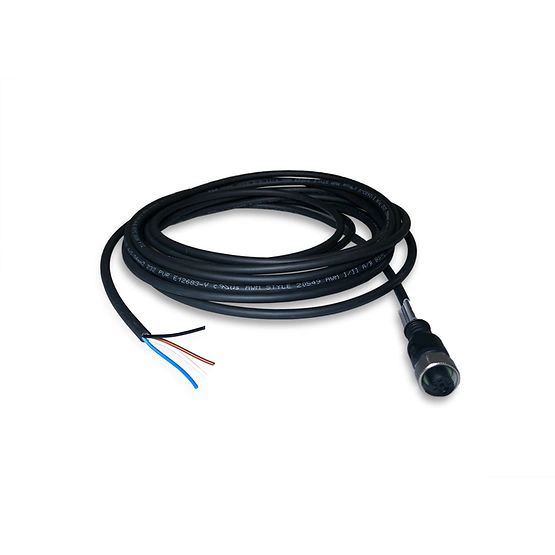 Rosemount™ 4P A-Code, M12 female straight - Unterminated, IP68, 50m