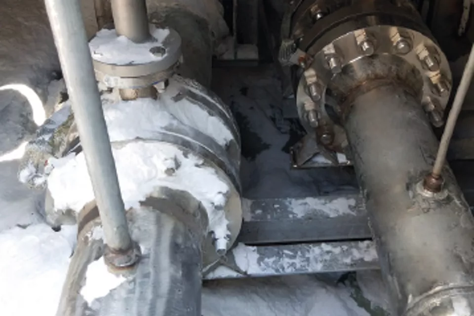 액체 산소(LOX)용 Vanessa™ 시리즈 30,000 삼중 오프셋 밸브