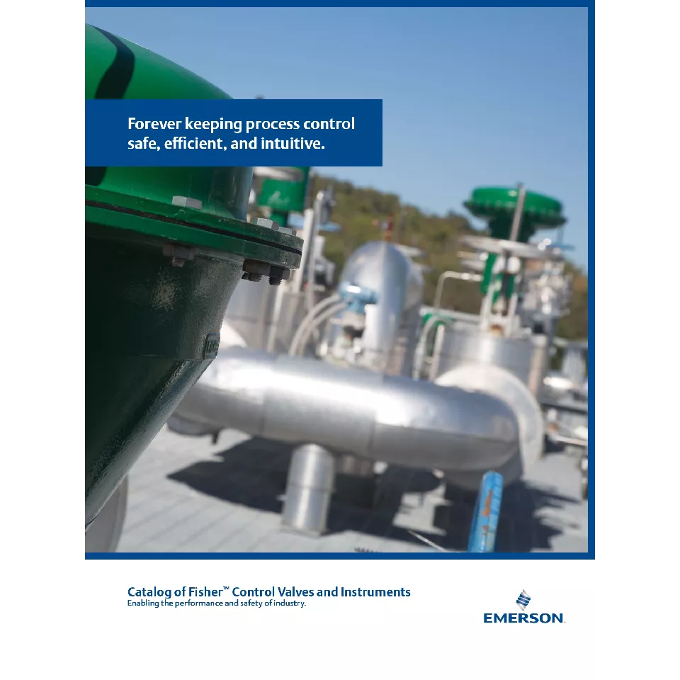 브로슈어: Fisher 제어 밸브 및 계기 카탈로그