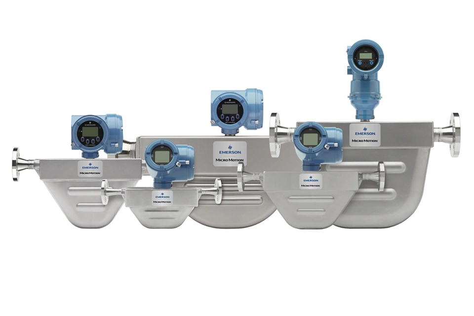 Micro Motion F 시리즈 소형, 배수식 코리올리 유량계 및 밀도계
