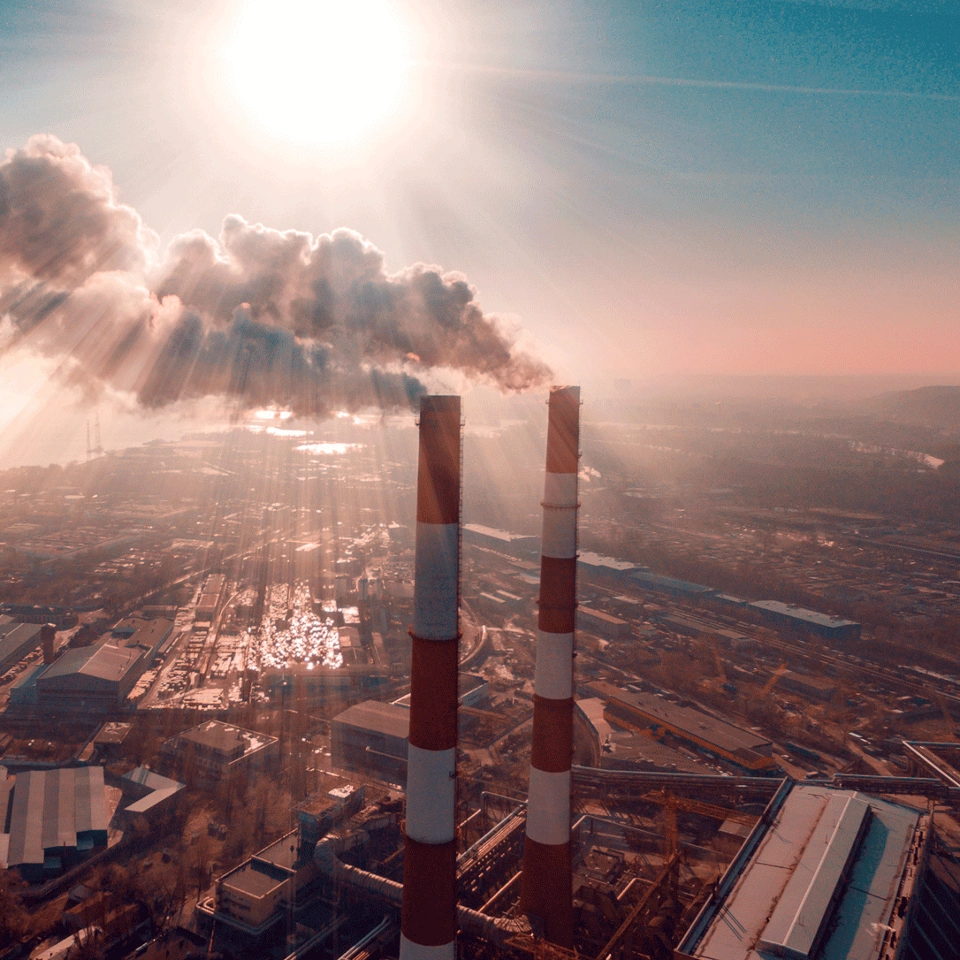 산업용 연소 플랜트에서 질소 산화물(NOx) 배출 모니터링 및 보고