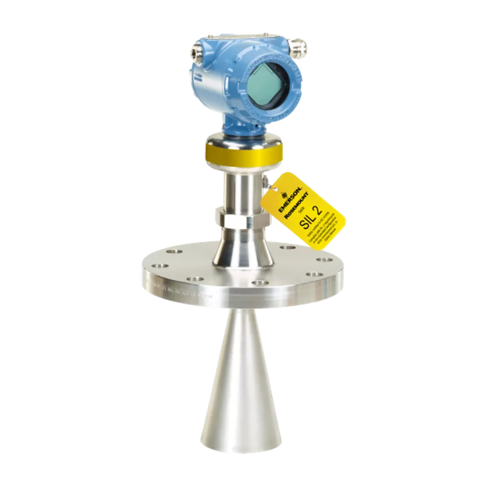 Rosemount™ 5408 레벨 트랜스미터 - 비접촉식 레이더