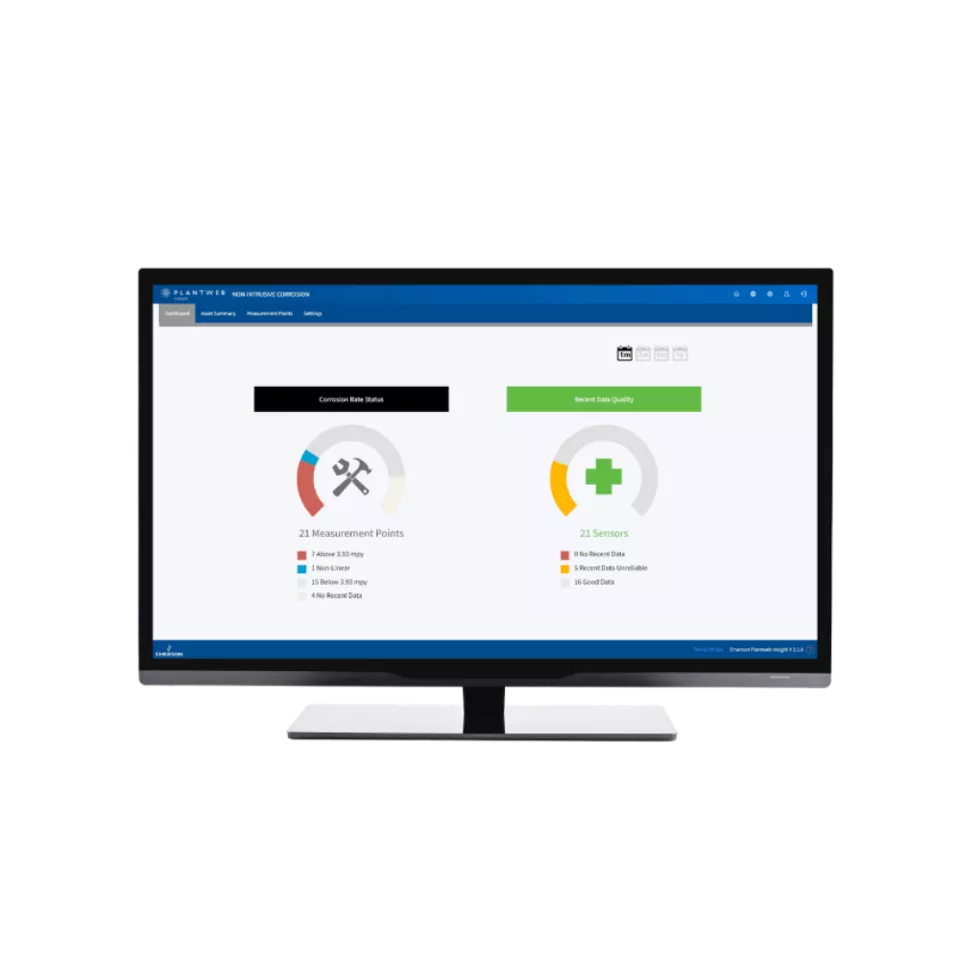 PlantWeb Insight™ 비방해적 부식 어플리케이션