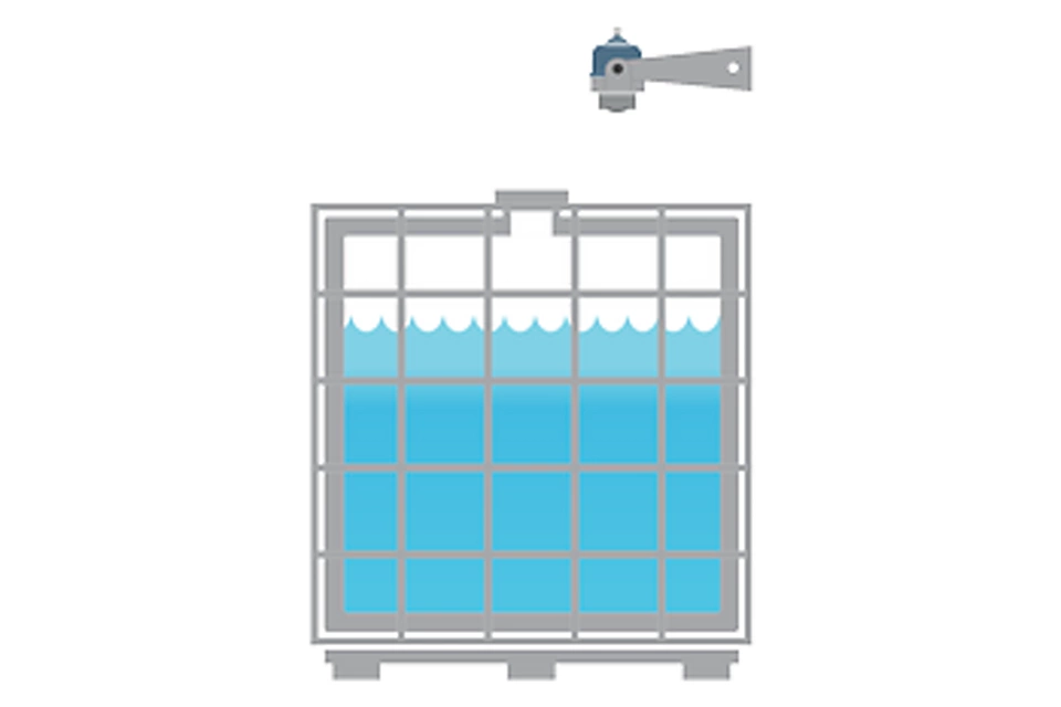  광산 산업의 플라스틱 토트로 레벨 계측​